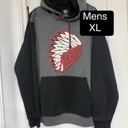 Mens XL Hooey Western Hoodie Sweater 