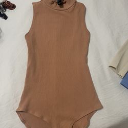 Forever 21 Tan Bodysuit
