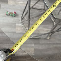 Glass Top Dining Table
