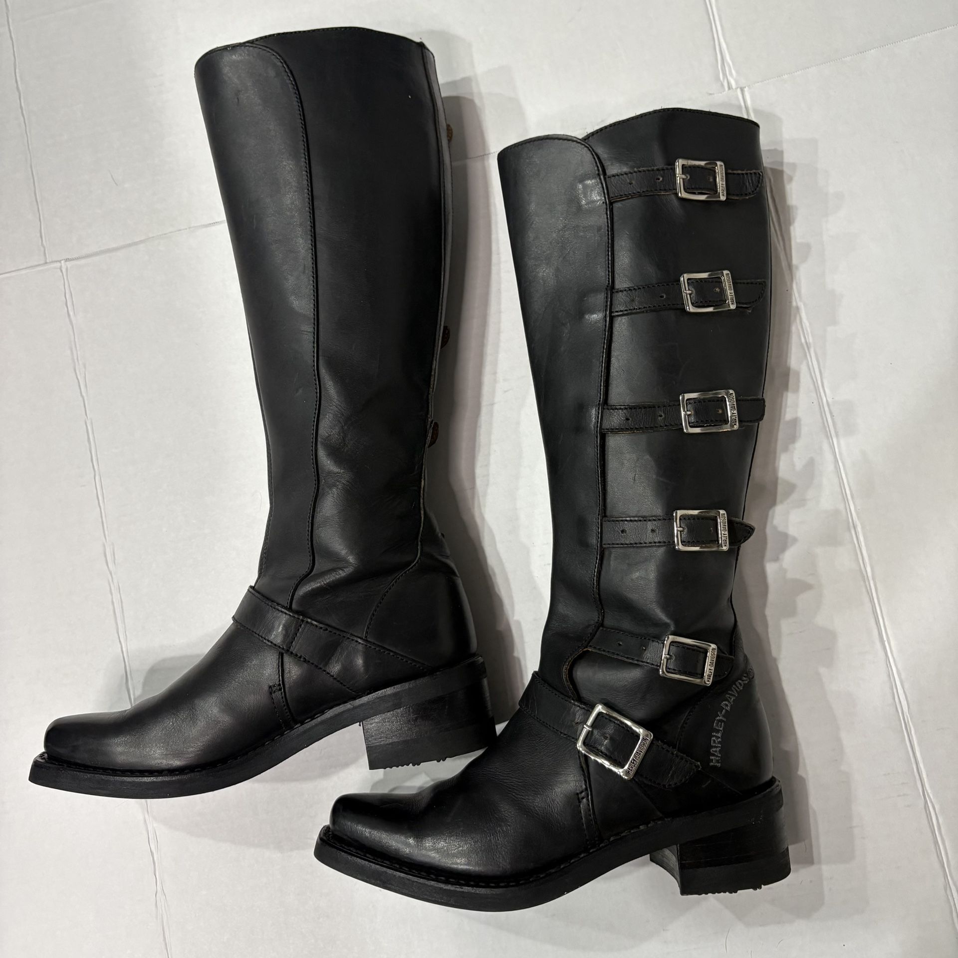 Harley Davidson Boots Size 7.5 Worn Only Twice