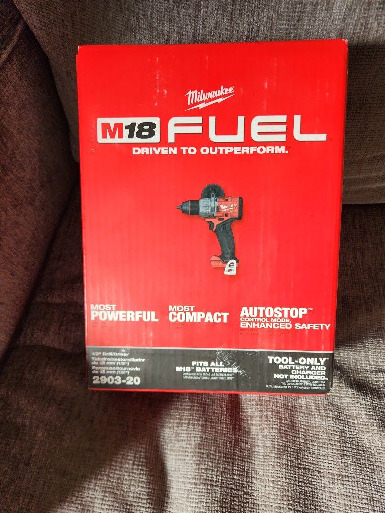 Milwaukee M18 FUEL 1/2inch Drill/Driver (Bare Tool)