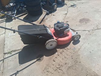 21" Yard man rear bagger