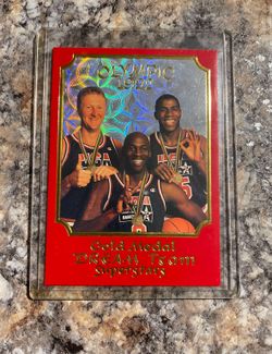1992 Olympic Gold Dream Team Trading Card