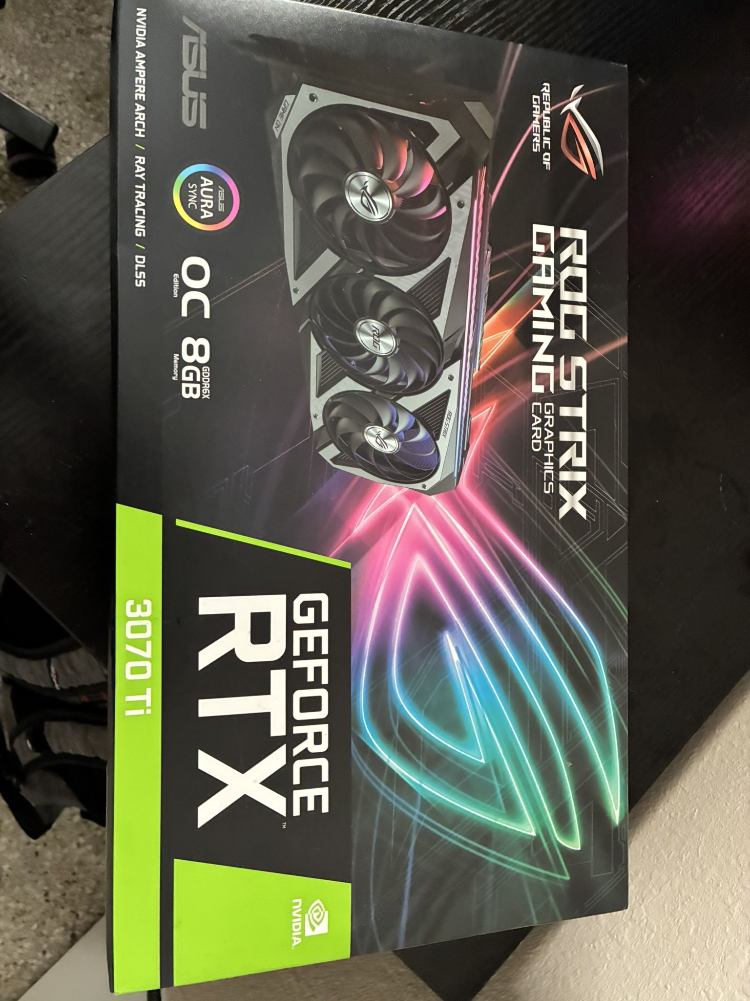 ROG RTX 3070Ti 8GB