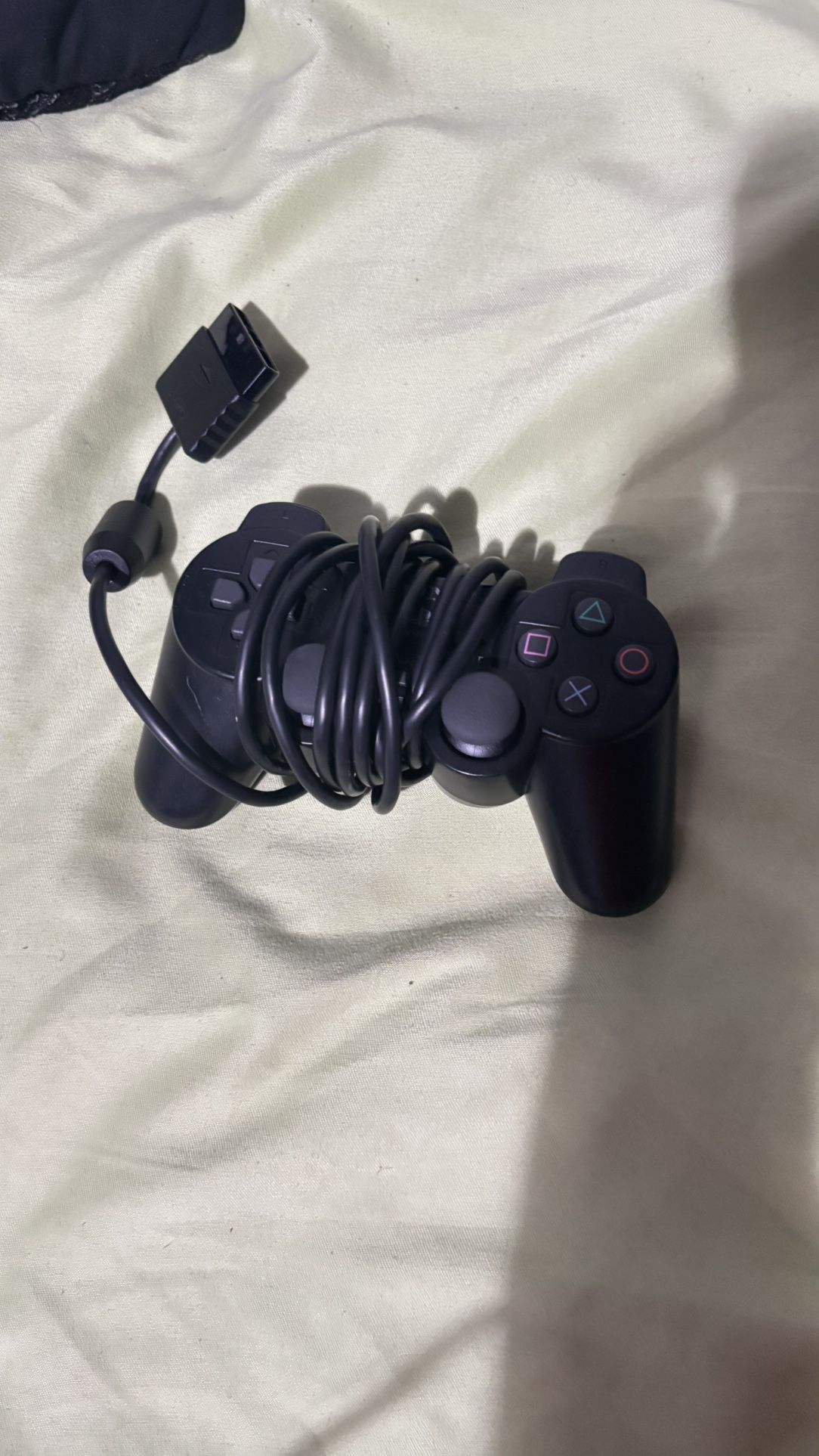 Clean Black Ps2 Controller
