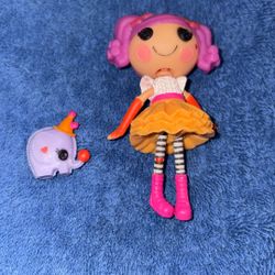 Lalaloopsy Mini  Doll. peanut big top and friend