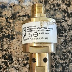 Smith 2694 Pressure Drop Trap Primer