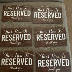 Reserved Row Savers 