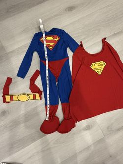 Super Man Halloween Costume For Kids (2-4 Years Old)