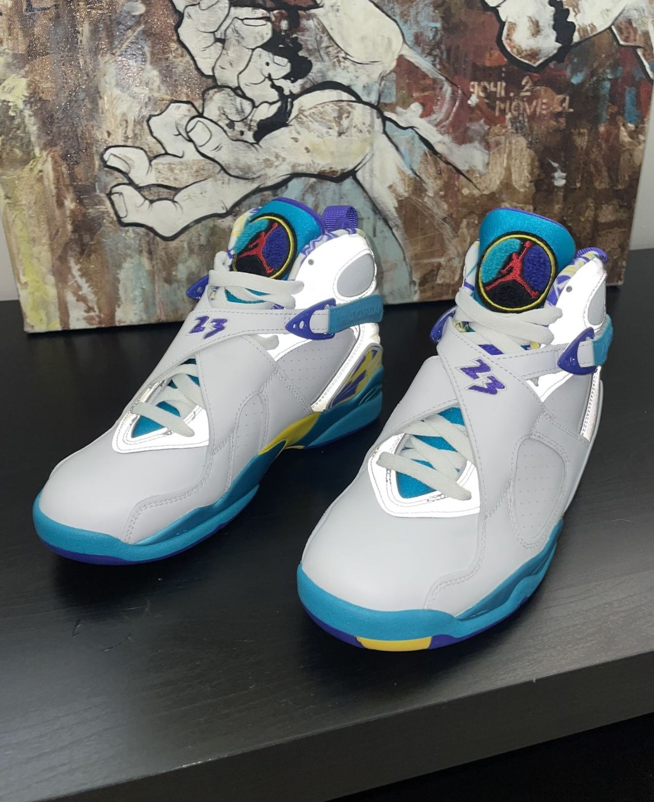 Womens aqua outlet 8s