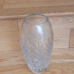 Hand crystal  Flower Vase
