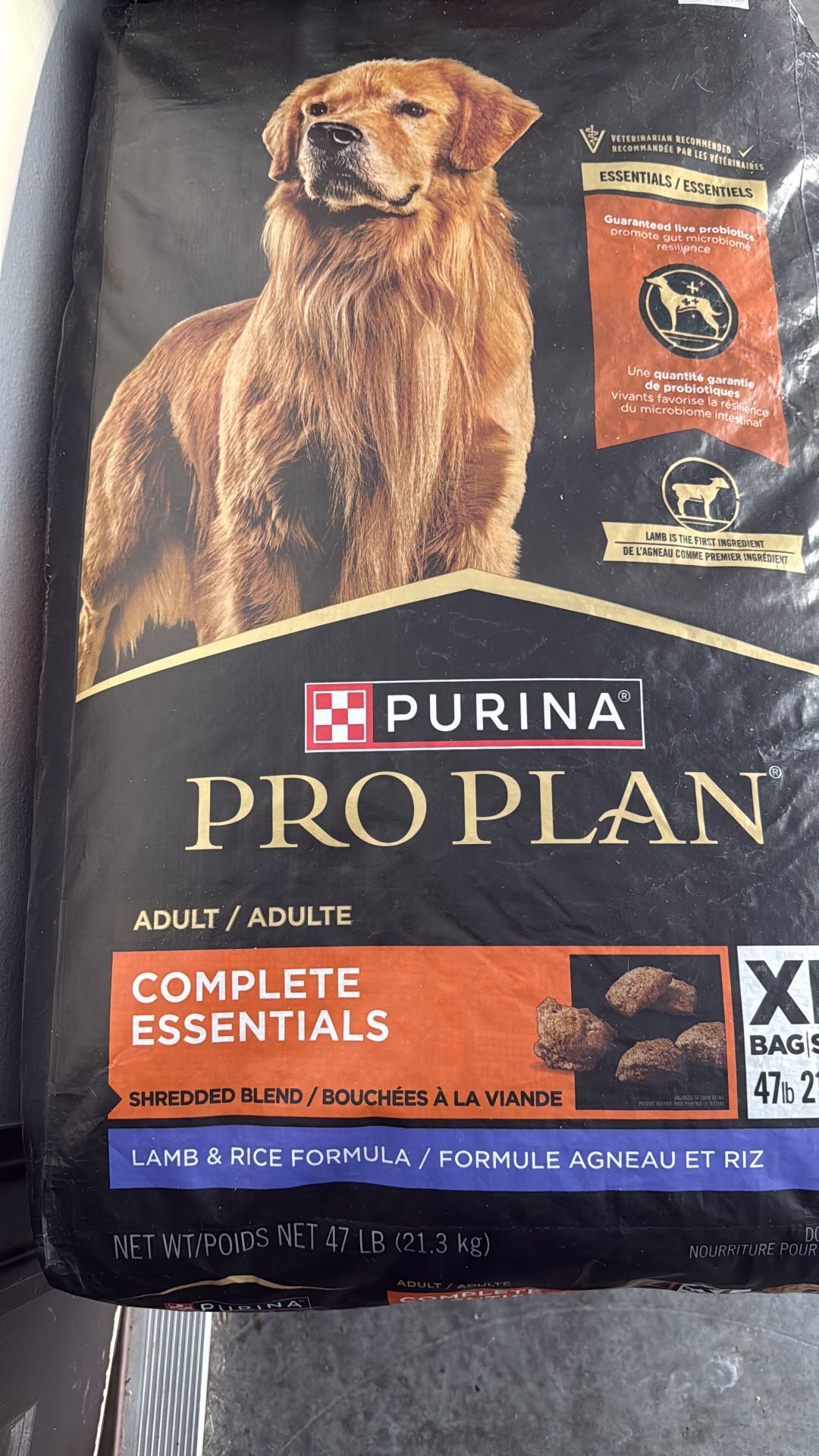 Pro Plan Dog Food 47lbs
