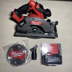 Milwaukee M18 Fuel 7 1/4” Circular Saw With 8.0 Battery