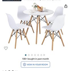 White Table Set