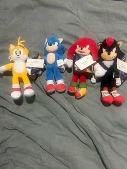 Sonic Movie 3 Plush Lot