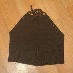 Halter Knit Top