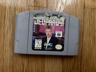 Jeopardy! Nintendo 64 (N64) Game Cartridge – Tested 