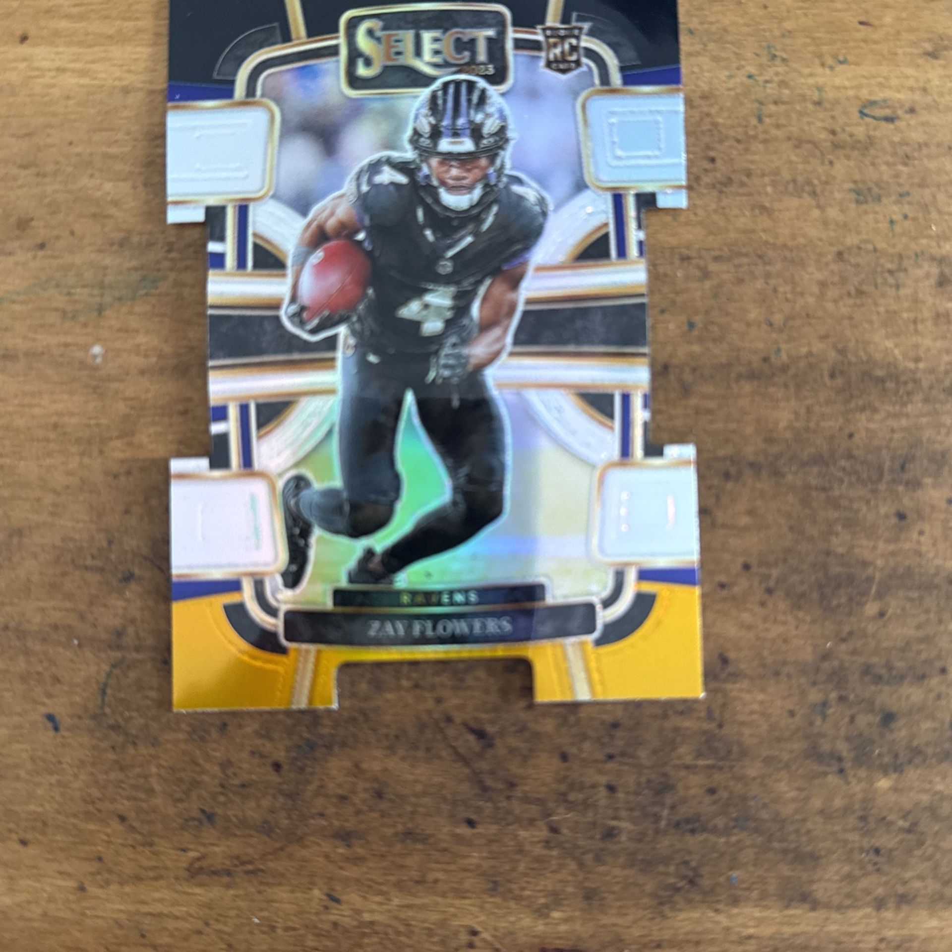 2024 SELECT ZAY FLOWERS DIE CUT PRIZM ROOKIE
