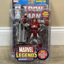 Marvel Legends Series VII Silver Centurion Iron Man