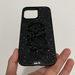 Custom Rose Mous iPhone 14 Pro Max Case