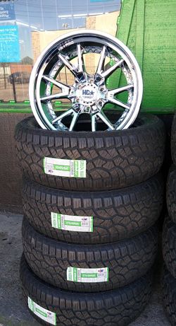 Off-road wheels and tires