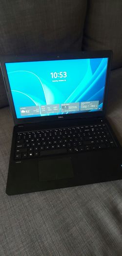 DELL LAPTOP  NOTEBOOK 15" UNLOCKED   WINDOWS 11 8GB RAM  256ssd  COMPUTER FREE CHARGER works great 