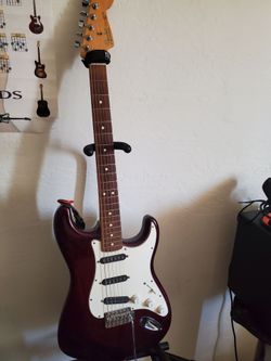 Mexican Strat and 1x12 8 ohm Cab