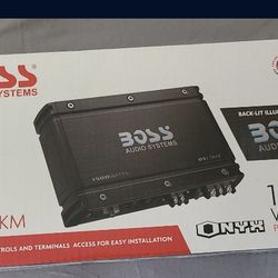 Boss 1500W 1CH AMP with Bass Controller ! Amplifiers !! Kicker
