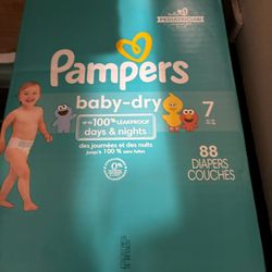 PAMPERS SIZE 7