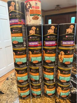 Puppy Pro Plan Cans- new