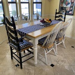 Kitchen Table with Four Chairs