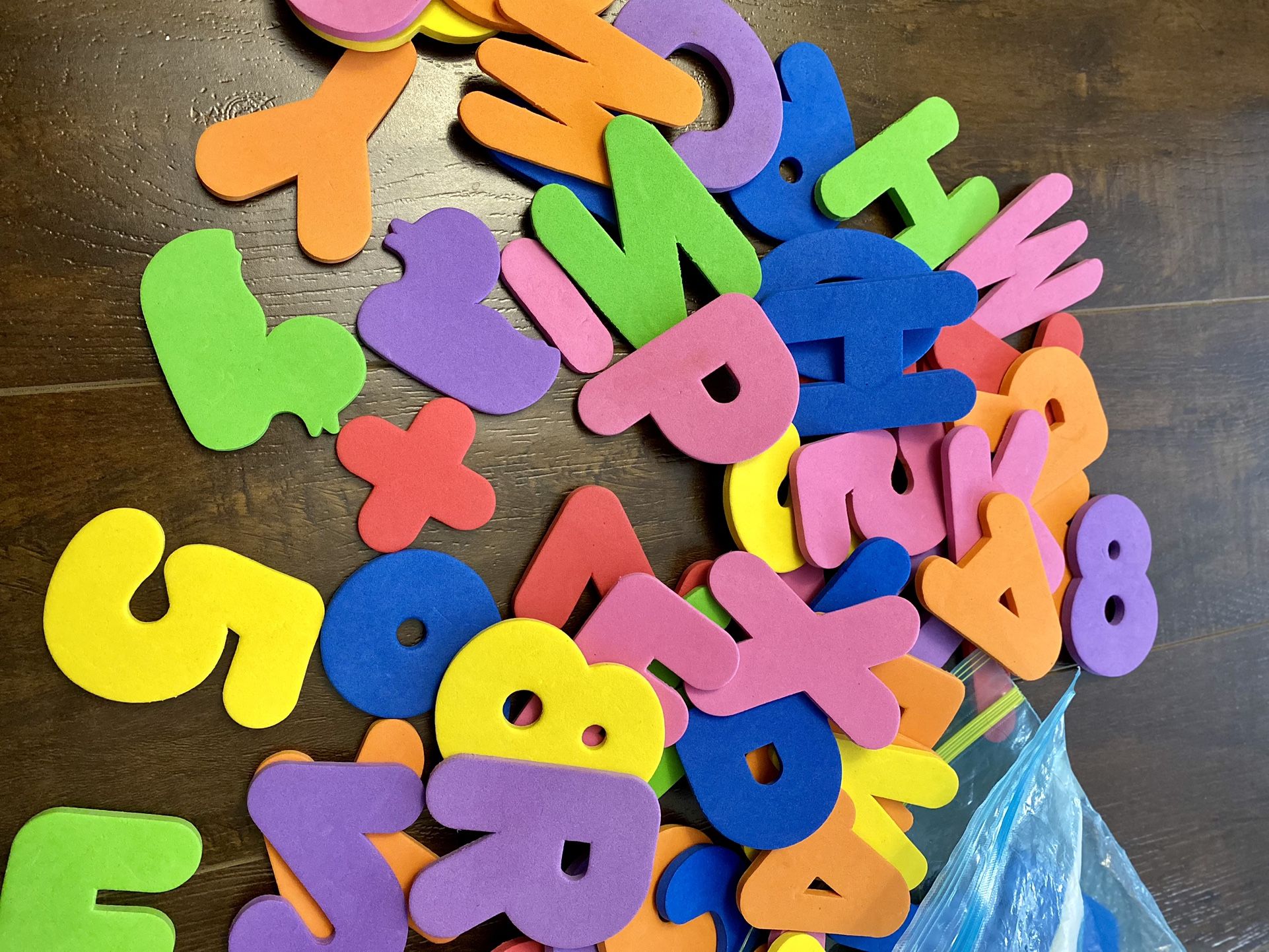 Foam Letters, Numbers, Ducks, Math Symbols