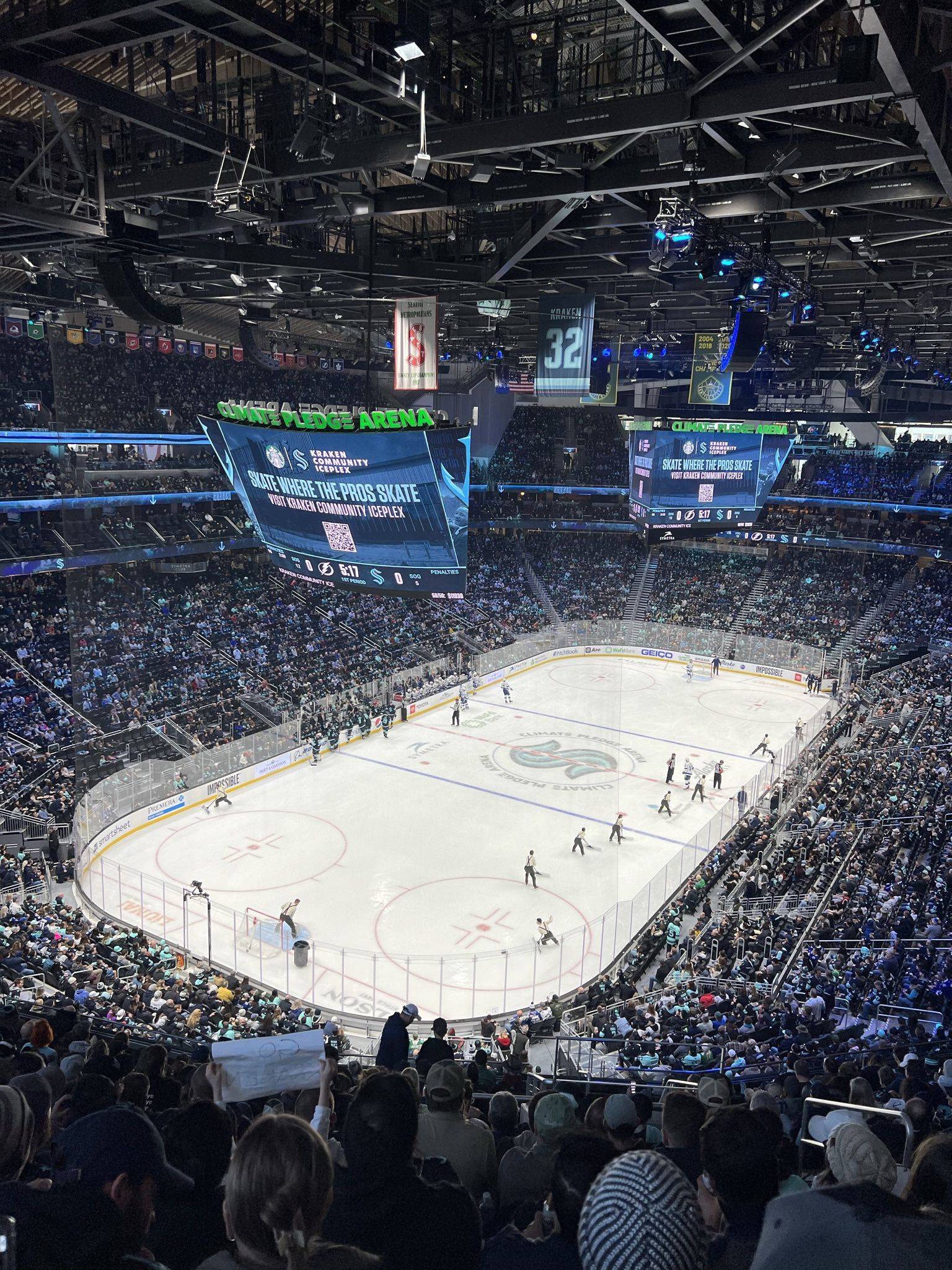 Kraken Vs Devils 1/19