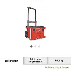 Milwaukee Packout Rolling Toolbox  