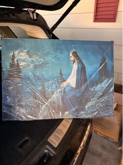 Jesus canvas