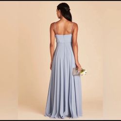 Dusty Blue Bridesmaid Dress 