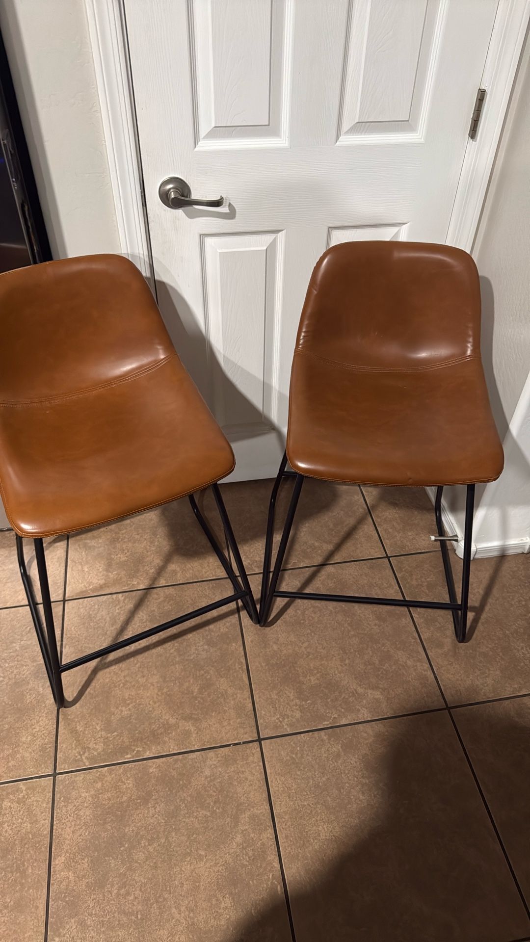 Set of 2 bar stools 