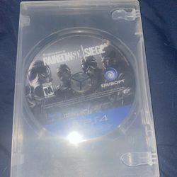 PS4 Rainbow Six Siege 