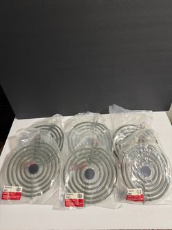 Brand New 8" Universal Electric Stove Burner Elements (Lot of 6) – Model 304009 / MP21YA Price: $45 (or $10 each)