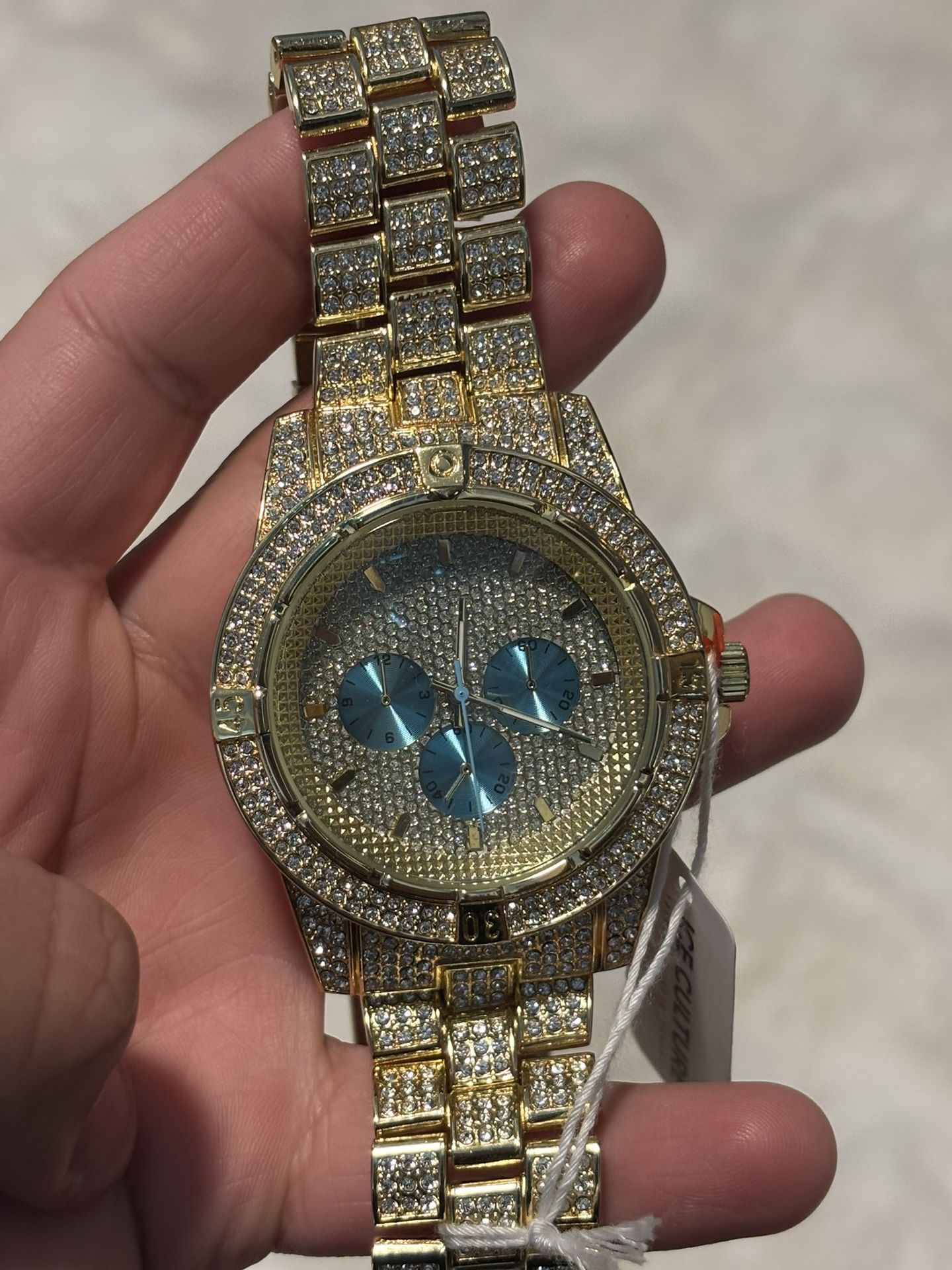 9’ Gold Plated Watch