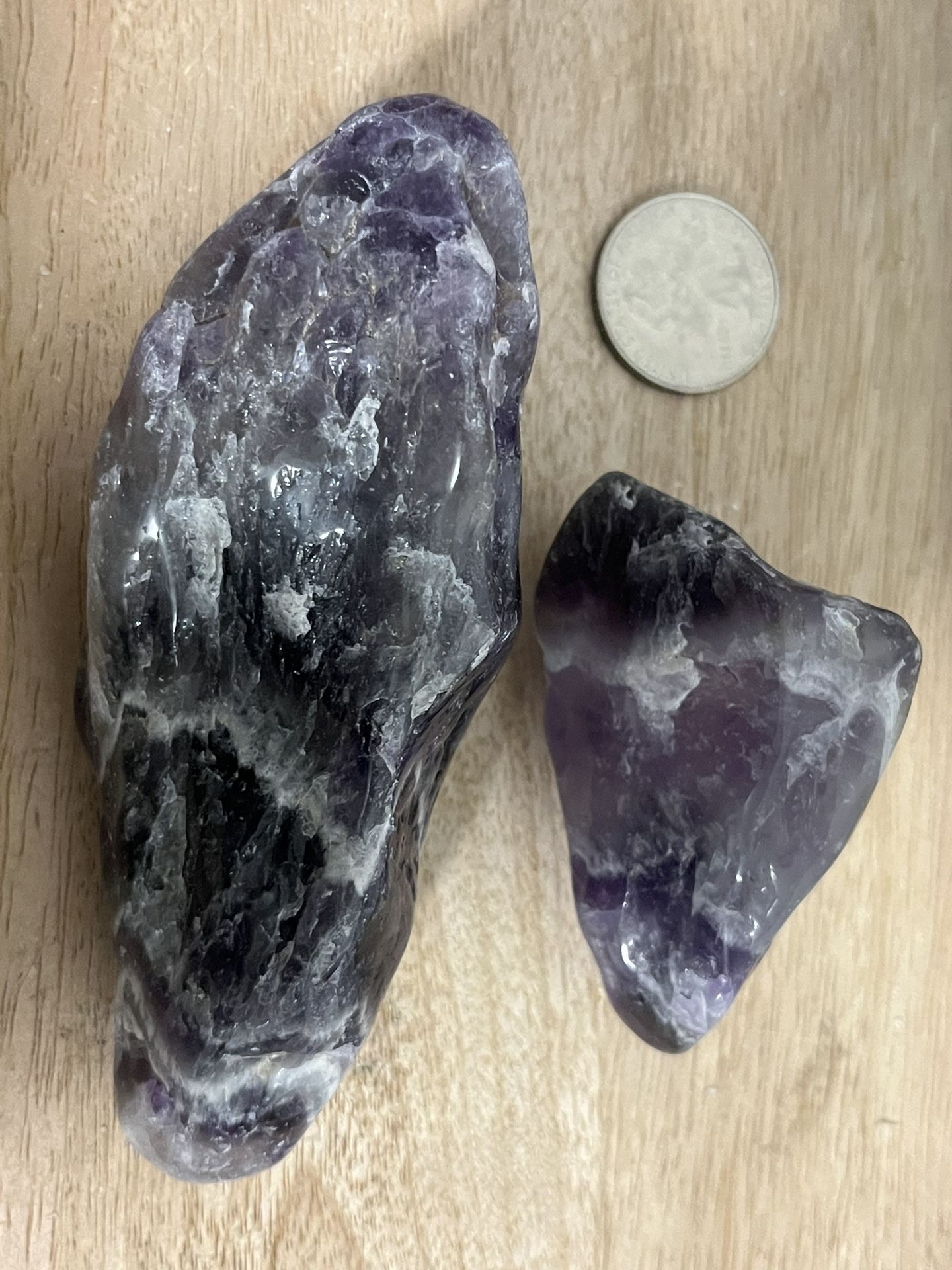 amethyst polished points bundle