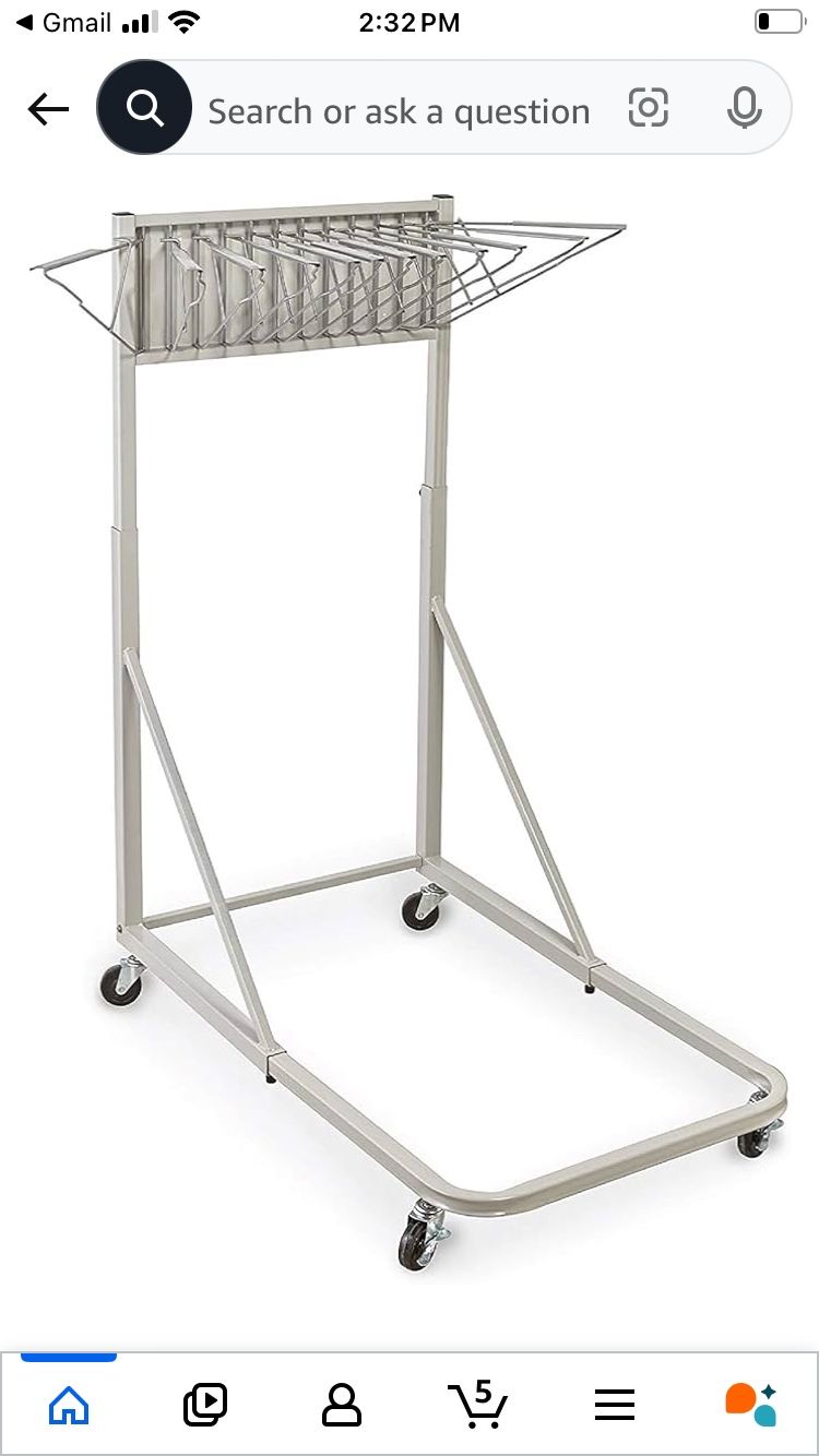Blueprint storage rack! In Box— Very Gently Used. With ADDITIONAL clamps !!!