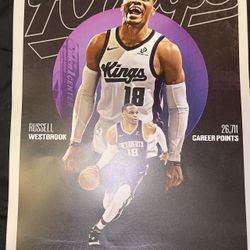 Russel West Brook Poster