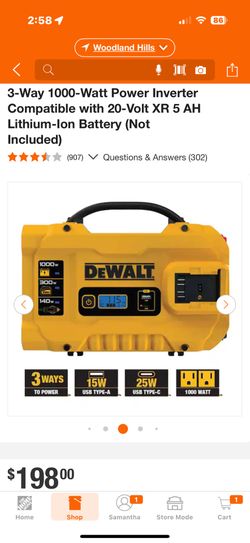 Dewalt - Job Site Power Bank (Power Inverter)