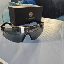 Versace shields sunglasses