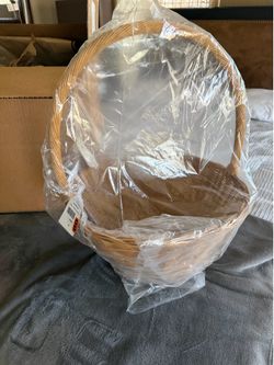 Pottery Barn Natural Sabrina Large Easter Basket