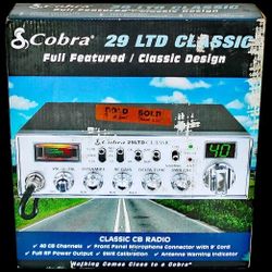 Cobra 40 Channel CB Radio New In Box