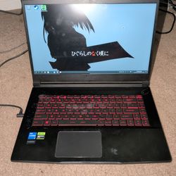 MSI Thin GF63 12VE Gaming Laptop
