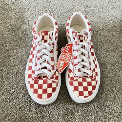 Checkered Vans 
