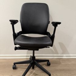 Brand New Steelcase Leap V2 ( Elmosoft Leather) Office Chair